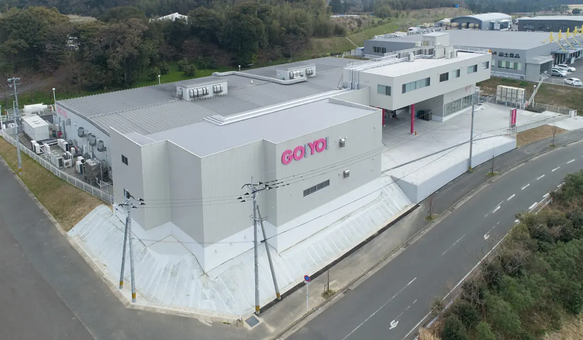 糸島本社工場の外観